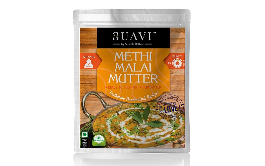 Suavi Methi Malai Mutter    Pack  60 grams